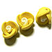 Perle_bouton_de_fleur_fimo_jaune_8_mm