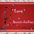 Sautoir 'Love' De Babs